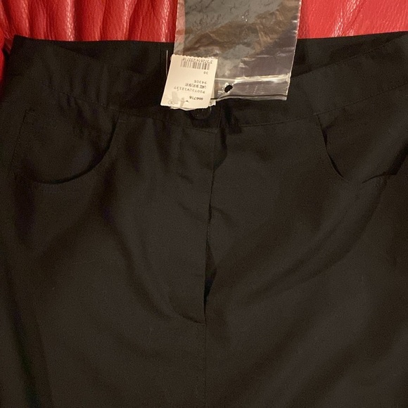 VINTAGE NWT Chanel Black Nylon Skirt - Picture 4 of 7